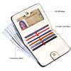 Toughergun Wallet Women Rfid Blocking Small Compact Bifold Luxury Leather