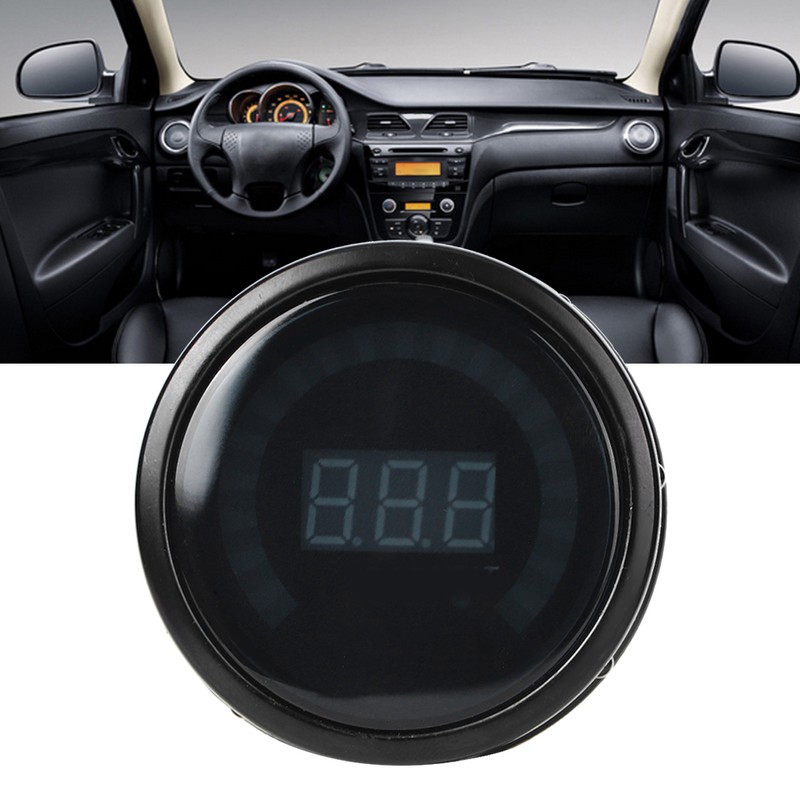 1-3Bar Turbo Boost Gauge LED Digital Smoke Lens Pressure Meter