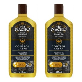 Tío Nacho Shampoo Control Caspa Con Propóleo 2 Botellas