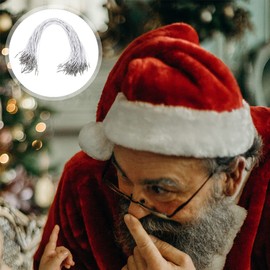 SEWACC Elastic String 50 Pcs Elastic Barbed Cord Stretch Loop Band with Metal Ends Elastic Cord String with Metal Barbs Fastener for Party Hat Masks Badges Signs Book Binding White Elastic Cord