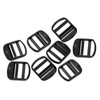 sourcing map Metal Ladder Lock Slider, 8Pcs 1 1/4" -
