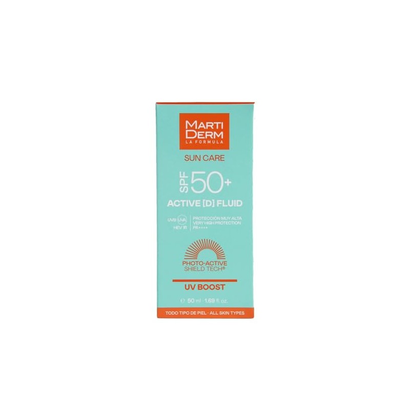 MartiDerm Sun Care Active [D] Fluid FPS 50+, Protector Solar
