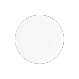 Maxwell & Williams White Platinum Coupe Side Plate 19cm Platinum Set of 4