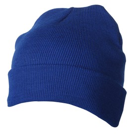 Myrtle Beach Warming knitted cap with interlining made of Thinsulate ™ - royal