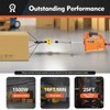 CUBELLIN 2-in-1 Electric Hoist 110V Electric Winch with Wireless Remote