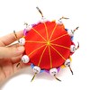 Honbay Handmade Product Chinese Traditional Style Needle Pin Cushion with