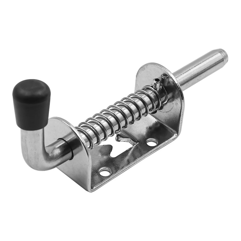 Pack of 2 Stainless Steel Spring Latch Door Lock for
