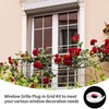KEOHOLI 5 Rolls Total 32.8ft Window Grille Inserts Grid Kit