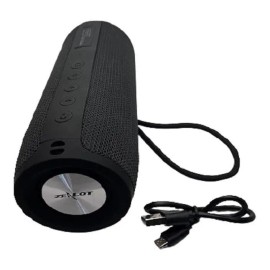 Bocina Zealot S51 s51 portátil con bluetooth waterproof negra