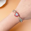 SOPIFY To My Granddaughter Love You Forever Jasper Heart Bracelet