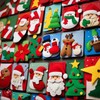 Tela de Fieltro (Multicolor Navidad) 30 x 28 8 colores