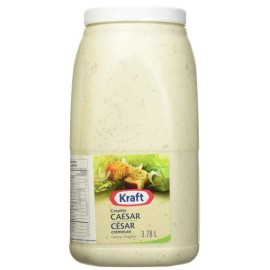 Kraft Creamy Caesar Dressing Jugs, (3.78L/1 Gallon per Jug) (Pack of 2)