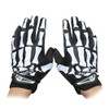 TKS TKS-QEP01-M Skeleton Gloves, Windproof, Cold Protection, For Motorcycles, Bicycles,