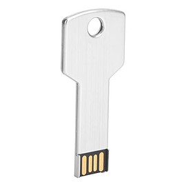 Unidad Flash USB, Disco Flash Pendrive USB de Transmisión de Alta Velocidad de con Diseño en Forma de Llave Hecho de Aleación de Aluminio para Computadora Portátil de Escritorio como Regalo(16GB)