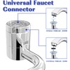 llave universal con filtro de salpicaduras 1080, extensor de llave