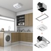 OREiN 2 in 1 Bathroom Exhaust Fan with LED Light,