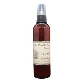 Old Candle Barn Lavender Potpourri Room Spray Oil 4 Ounce Bottle, Clear