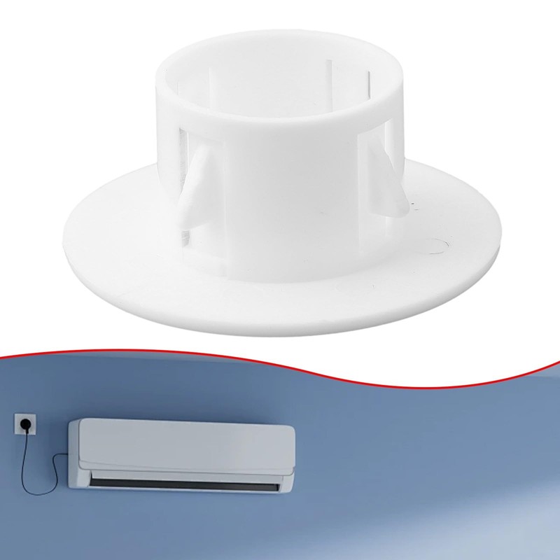 Wall Hole Cover Protective Cap Decorative Design Strong PP Material