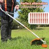 Gxcdizx [2025 New Orange Plastic Trimmers Blades Replacement for Stihl