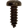 50 x 4.2mm x 13mm Cylindrical Curved Pozidrive Self Tapping Screws DIN 7981 Black