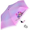 Knirps children's compact umbrella with reflective trim.