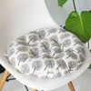 XSlive Round Chair Cushions Seat Cushion Boho Pattern Soft Thick