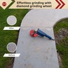 MonoPro Diamond Grinding Wheel 4 1/2 inch for Angle Grinder,