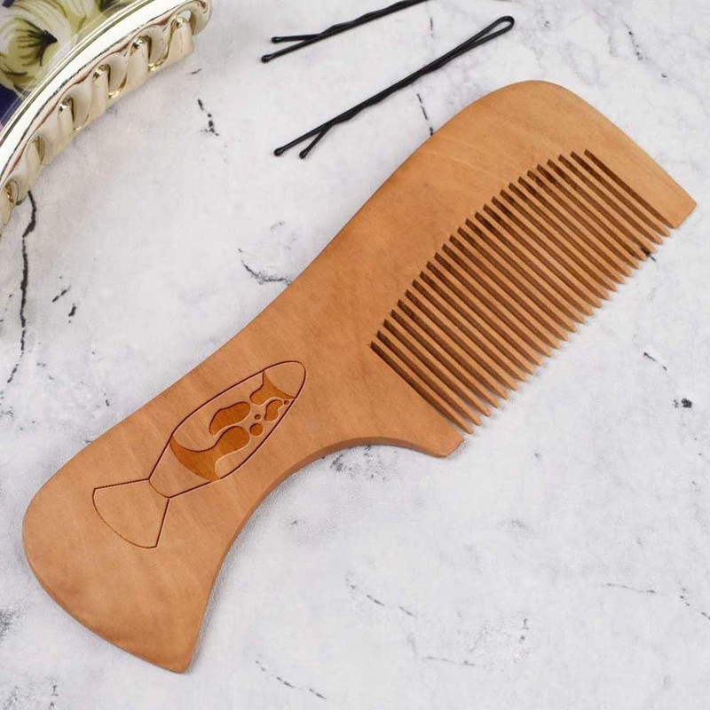 'Lava Lamp' Wooden Comb (HA00054099)