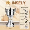 INSELY 700g Grain Mill Grinder High Speed Food Grain Mill