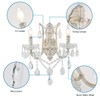 YLONG-ZS Crystal Wall Sconce Crystal Wall Chandelier Wall Lamp Modern