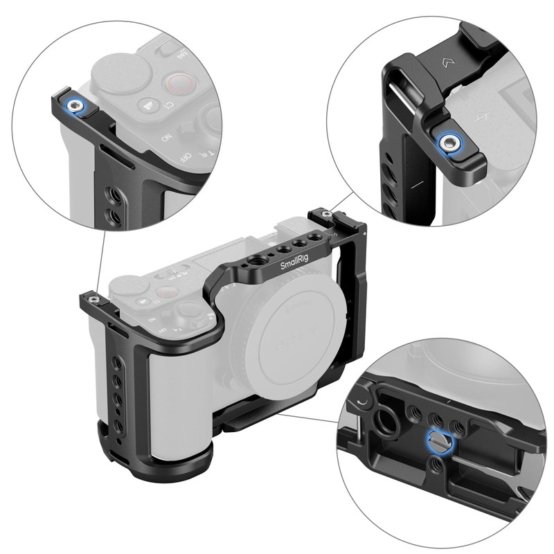 SmallRig Sony Compatible ZV-E10 II Expansion Cage Kit Video Camera