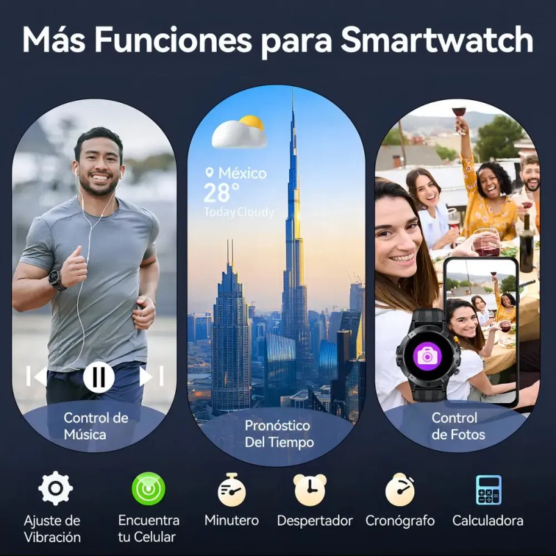 Smartwatch Reloj Inteligente Cubot C29 Resistente Al Agua 10m Llamadas