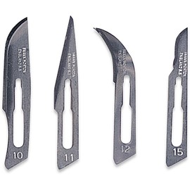 Economy Scalpel Blades, #15, Pack of 100 | KNF-245.15