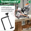 089041028711 Miter Saw Work Clamp Compatible with Ridgid Work Clamp