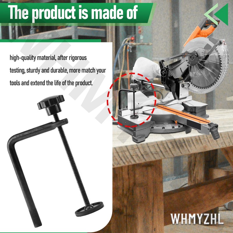 089041028711 Miter Saw Work Clamp Compatible with Ridgid Work Clamp