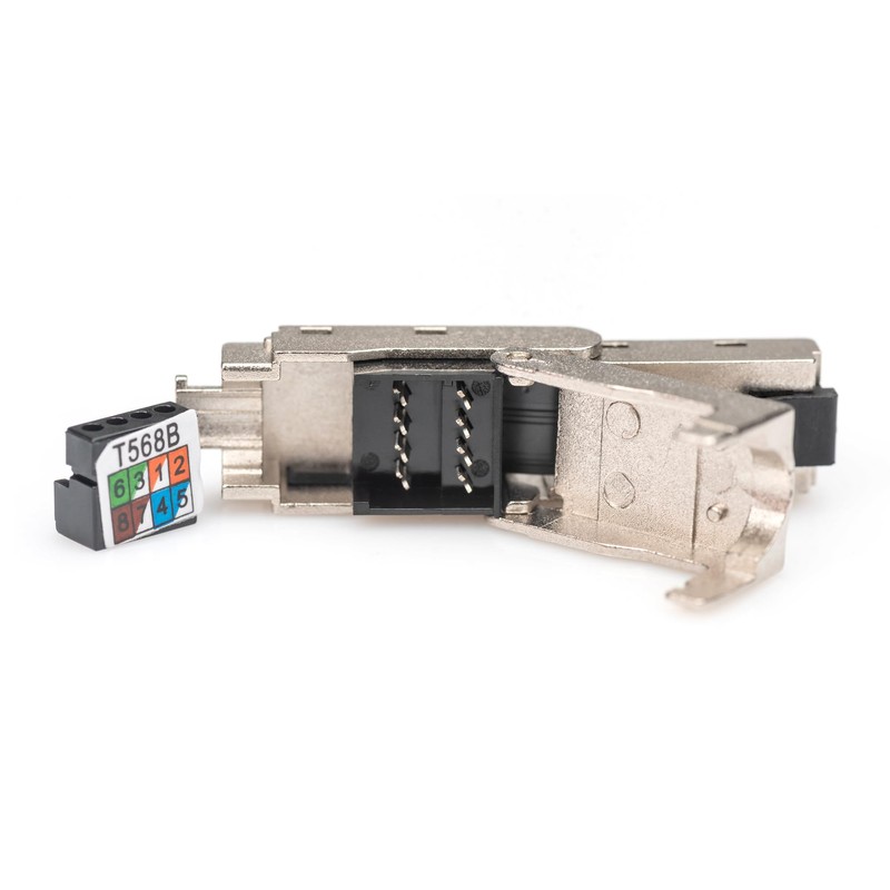 DIGITUS DN-93636 - Network Connector Cat 6A - 360° Shielded