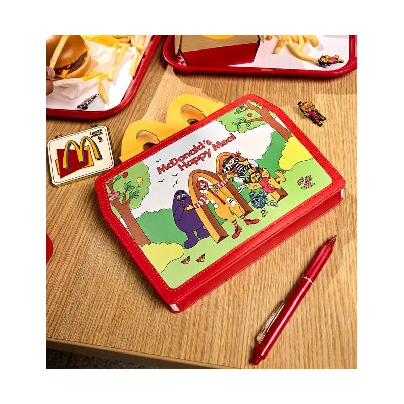 McDonalds by Loungefly Carnet de Notes Lunch Box Happy Meal