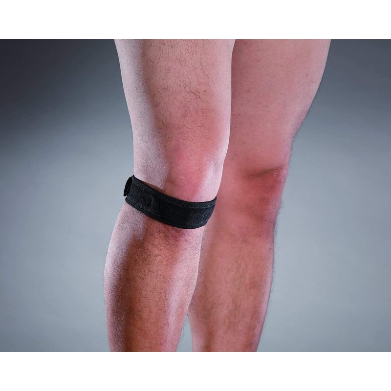 Solace Care Patella Knee Strap Support - Adjustable Jumper/Runner Knee