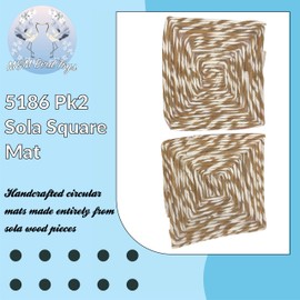 Mandarin Bird Toys 5186 Pk2 Sola Square Mat