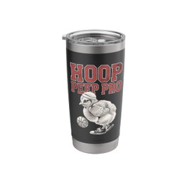 Sports Baby Chicks Basketball Lover Dynamic Active Art Stainless Steel Insulated Tumbler