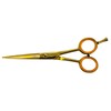 Kit De Tijeras Para Estilista/Barber/Peluquero 5.5" Aashta (dorado)