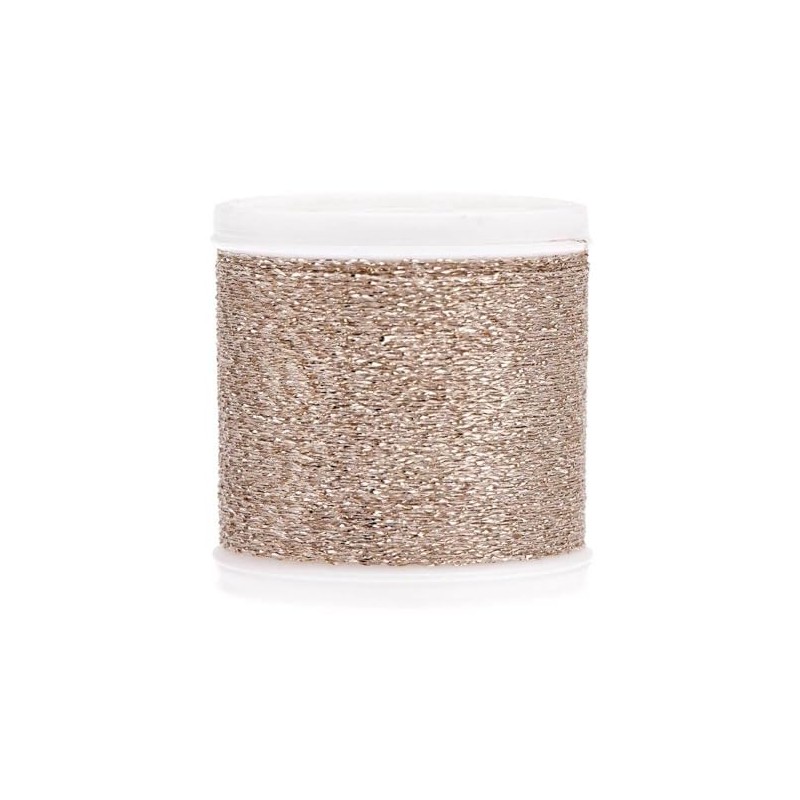 Rico Design Embroidery Thread Metallic Colour Champagne