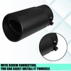 Car Exhaust Tips Muffler Tip Chrome Exhaust Tips, 2.5" Inlet