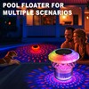 DeeprBling Dosing Float Pool with Marquee Solar Lights, Chlorine Dosing