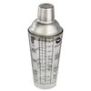 Cocktail-Shaker aus Glas, 400 ml