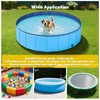 SAFANA 87 inch Round Dog Pool Cover [Upgrade 420D Thickened]