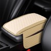 Cxtiy Car Center Console Cover,Microfiber Warm Soft Car Armrest Cover
