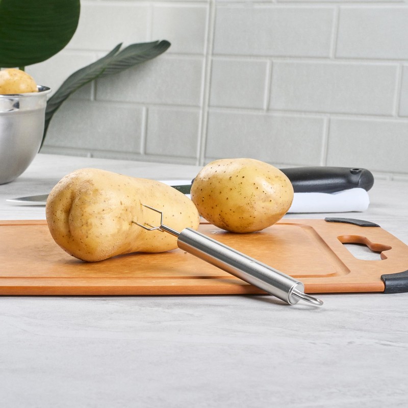 Restaurantware-German Standard 6.1 Inch Granny Fork, 1 Prong Potato Fork