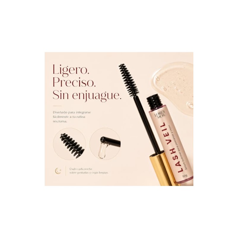 Lash Veil Serum para Pestañas y Cejas | Nutre, acondiciona