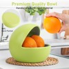 ehuoyan Decorative Green Candy Bowl For Kitchen Counter Key Bowl